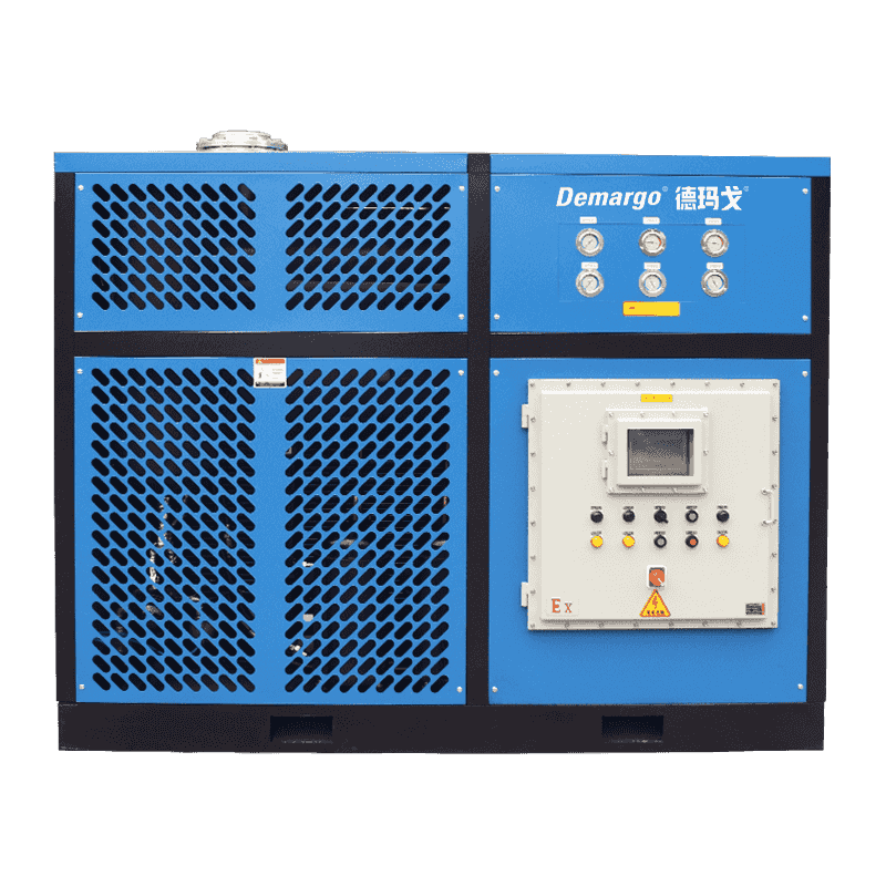 Sušička za studena zemního plynu